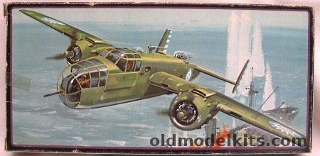 AMT-Frog 1/72 North American B-25C - USAF or Chinese Nationalist Air Force, A645-130 plastic model kit